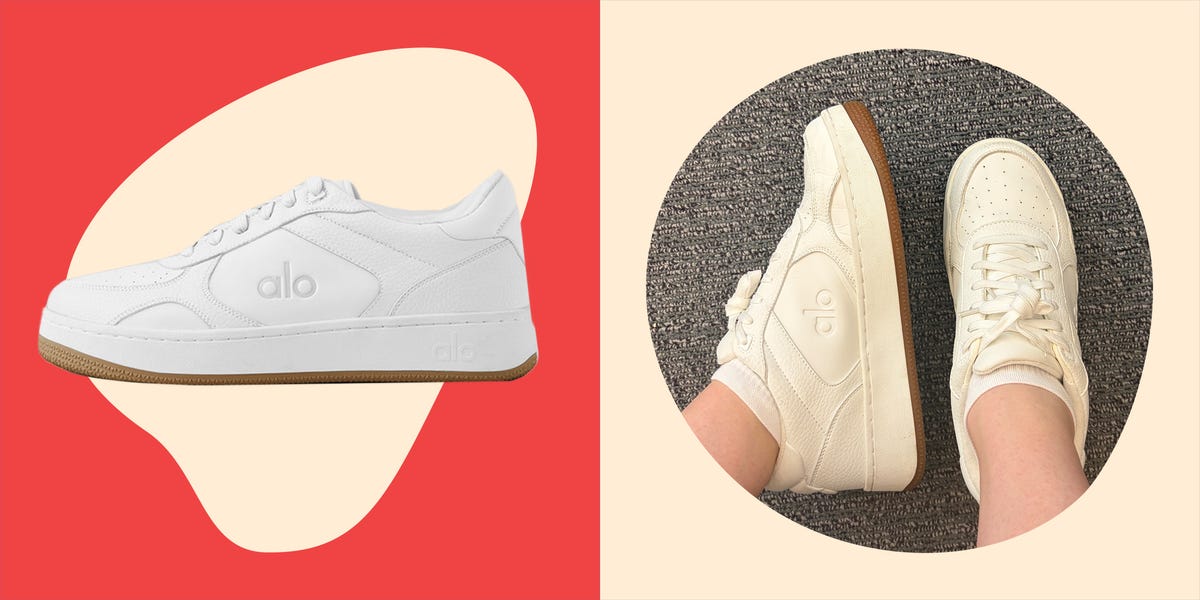 I walk 12 thousand steps a day—this is the Alo sneaker I wear when my feet need a break