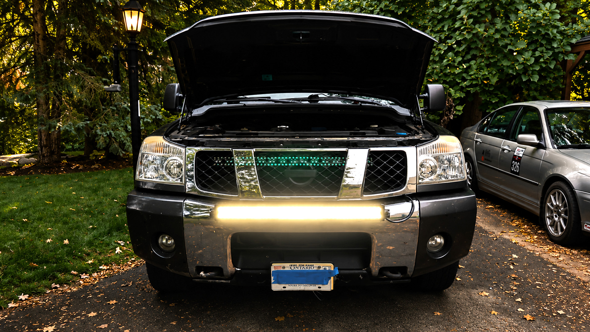 Are LED light bars better than high beams?