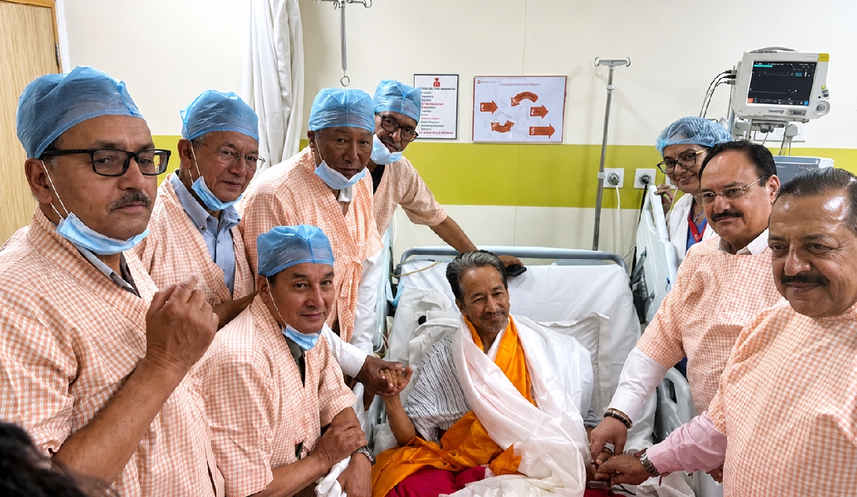 Wangchuk ends 26-day fast following govt assurance; CJP to continue protest