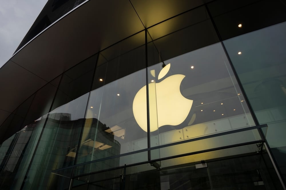 Apple stock trades above every major moving average heading into Q3