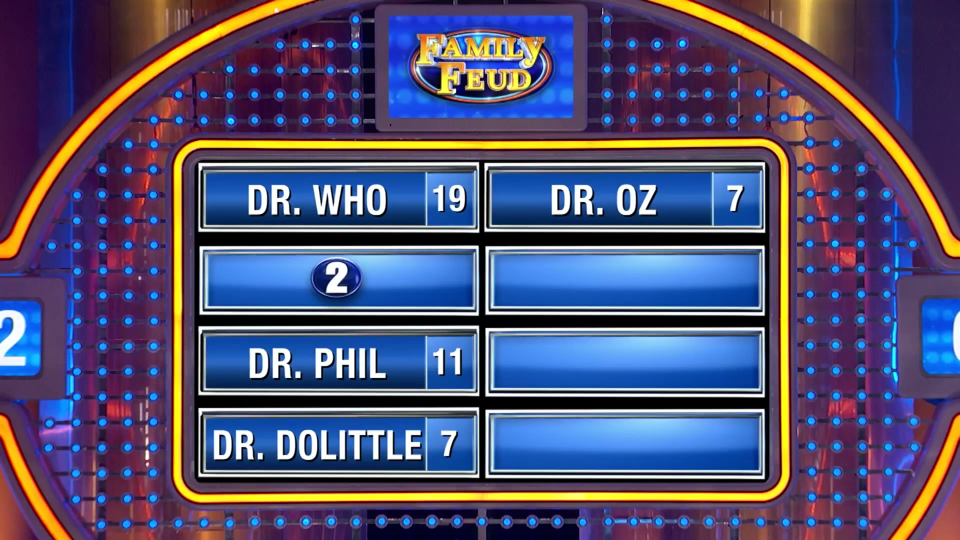 Podium surprise! This is a first for Steve Harvey on Family Feud!