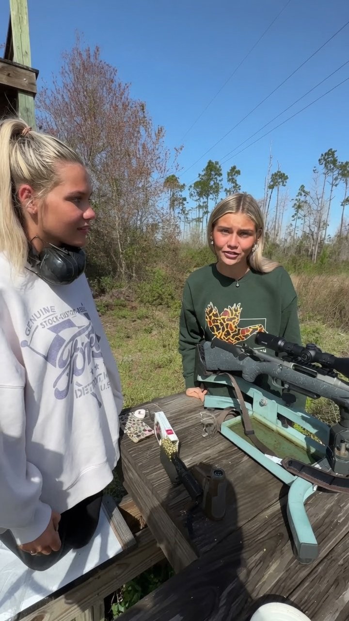 Twins long-range shooting session