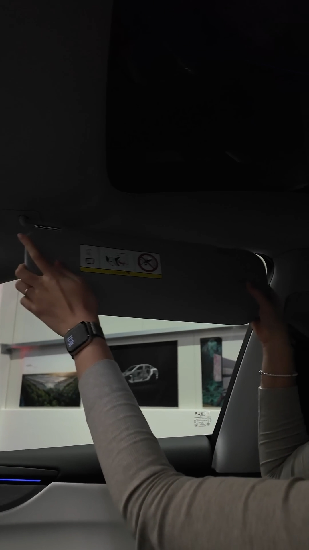 Tesla brings a new innovation to the sunblind