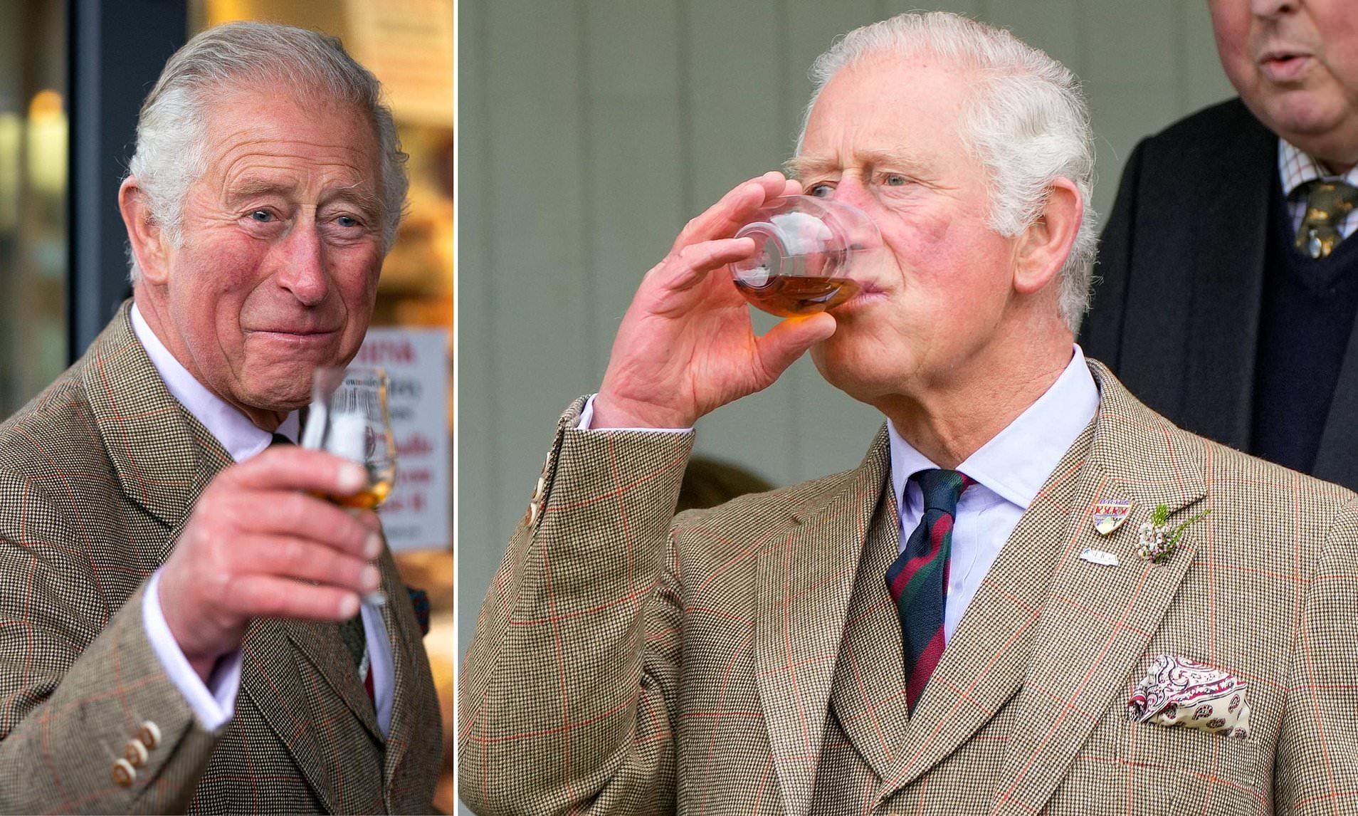 A toast to the King! Distillers thank Charles after Donald Trump ends whisky tariffs