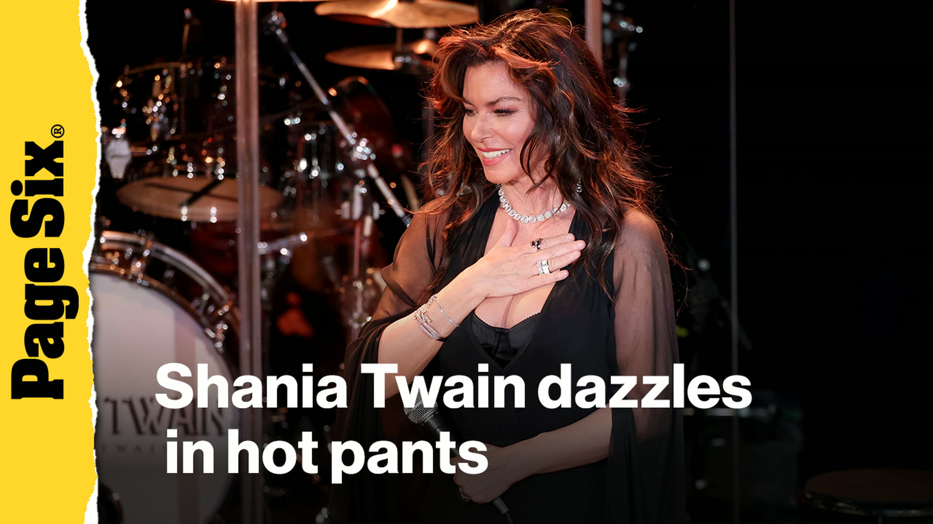 Shania Twain, 60, dazzles in hot pants at intimate NYC concert