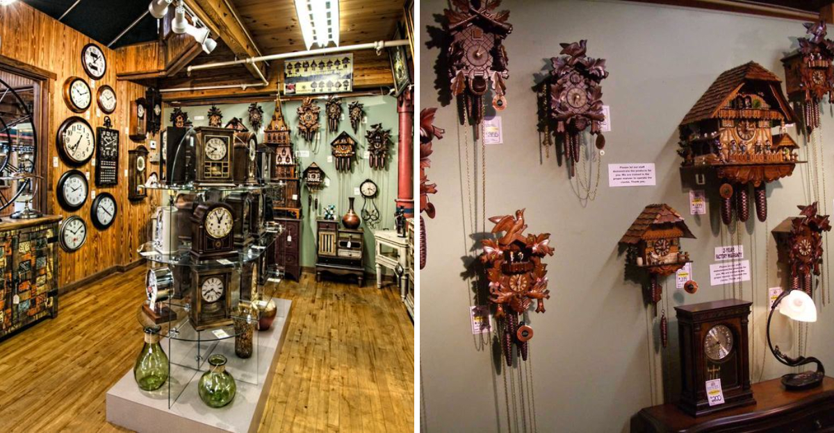 Maryland’s most fascinating clock shop is packed with antique timepieces