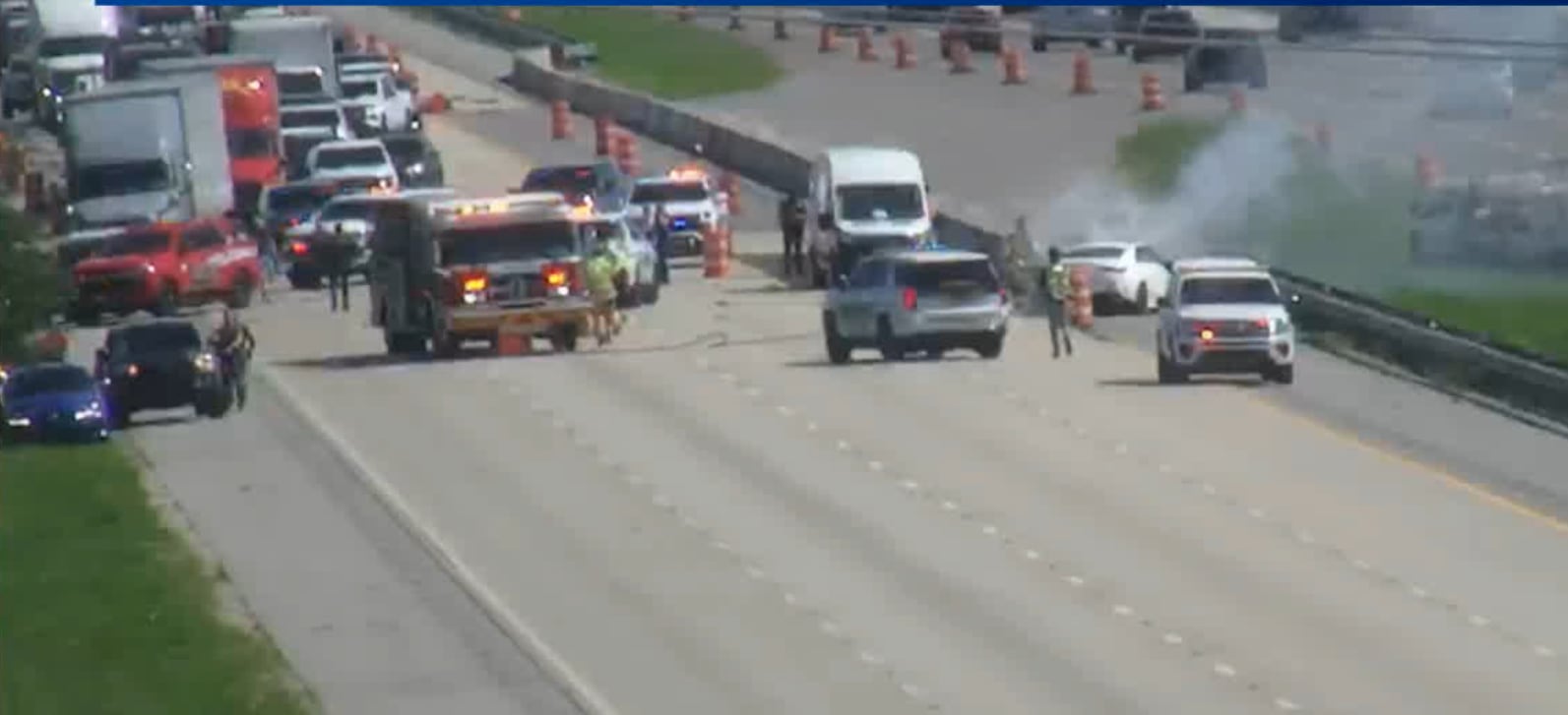 Clearwater man in custody after I-75 crash snarls Sarasota traffic
