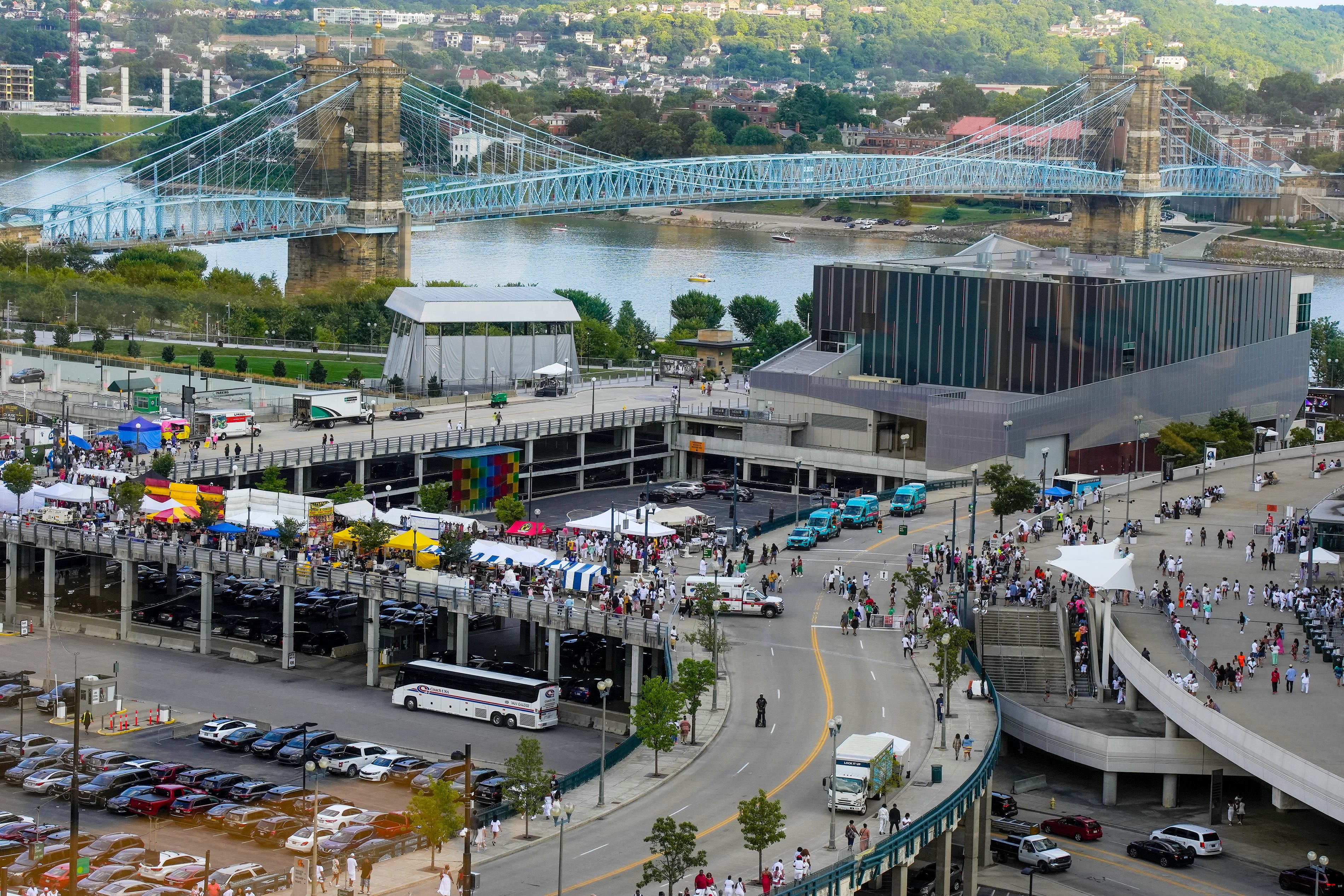 Downtown Cincinnati road closures for Cincinnati Music Festival