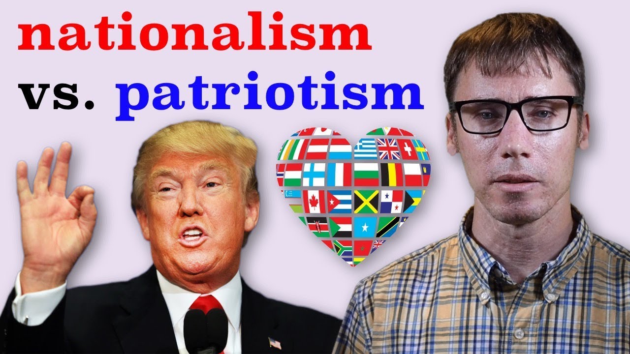 The difference between nationalism and patriotism