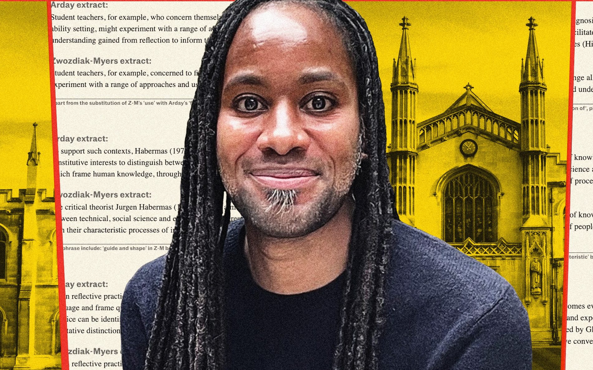Cambridge's diversity poster boy in plagiarism row