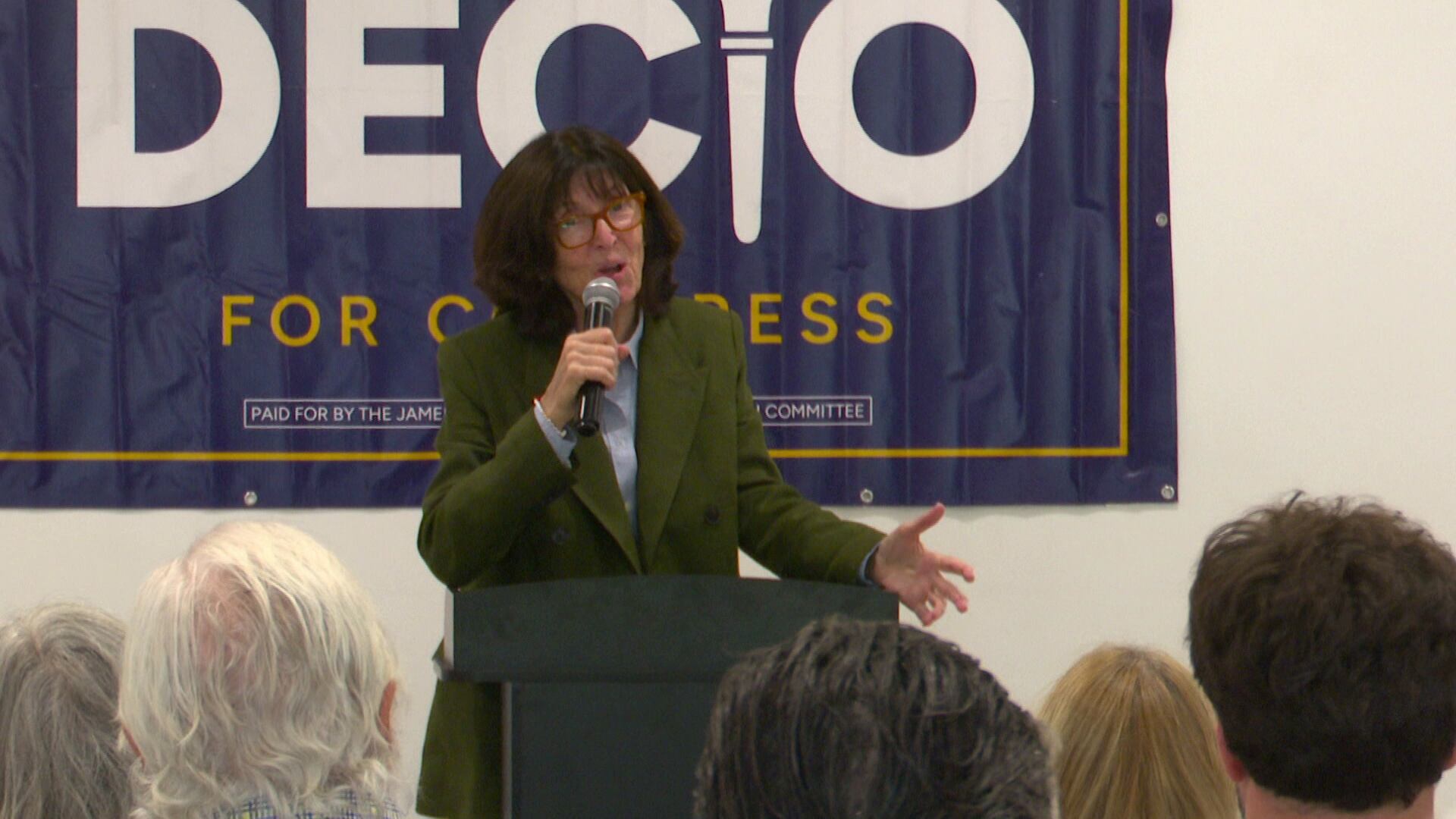 Jamee Decio holds second town hall in Elkhart ahead of November election