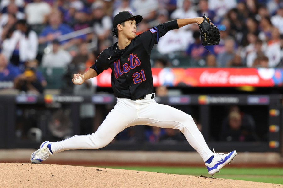 Mets roll RailRiders 8-1 behind Tong’s 9 strikeouts