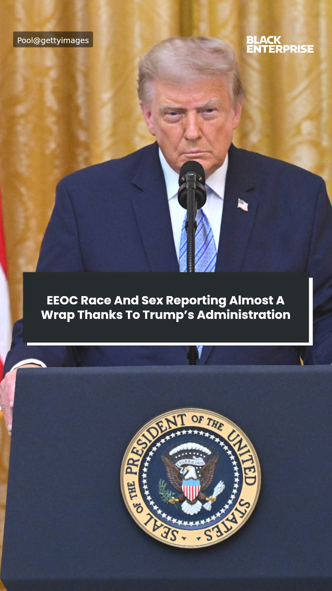 EEOC race and sex reporting almost a wrap thanks to Trump's administration