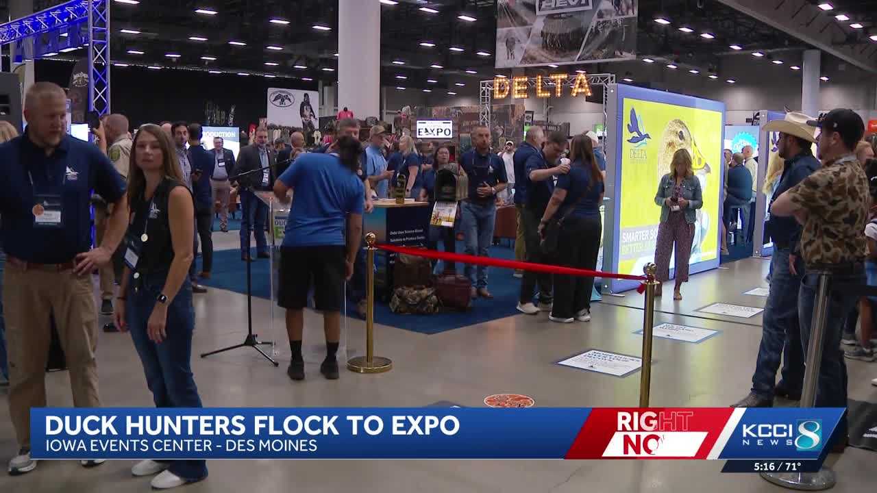 Delta Waterfowl Duck Hunters Expo underway in Des Moines