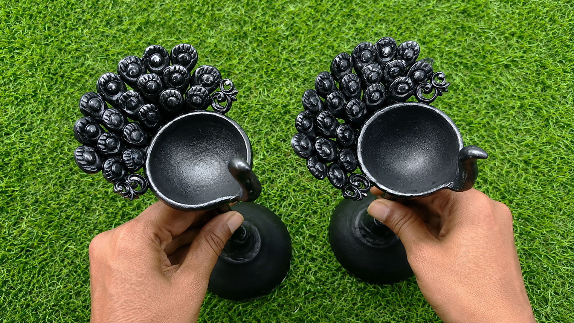 Simple steps to create beautiful decorative diyas