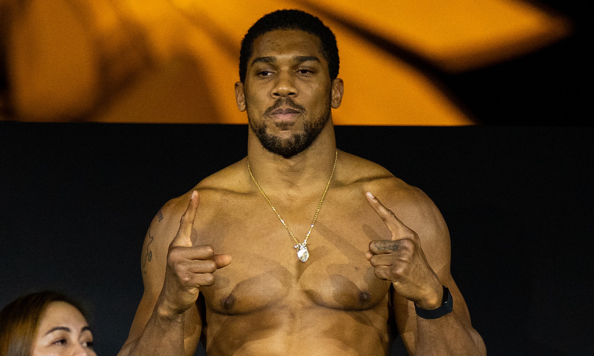 Anthony Joshua gives up 10lbs to Kristian Prenga as he bids to avoid shock defeat in return