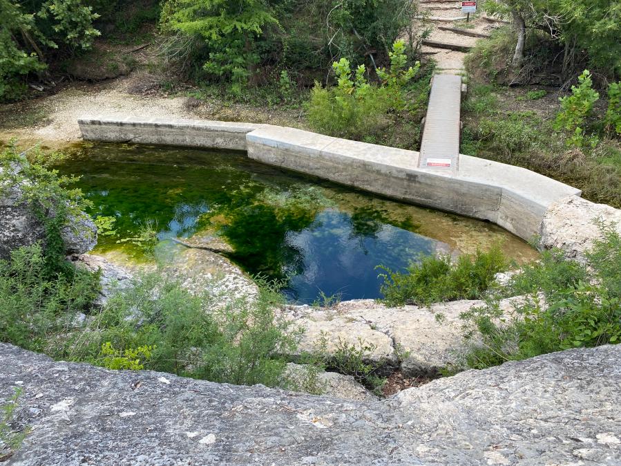 Jacob's Well sees strongest flow in years, talks of swimming again surface
