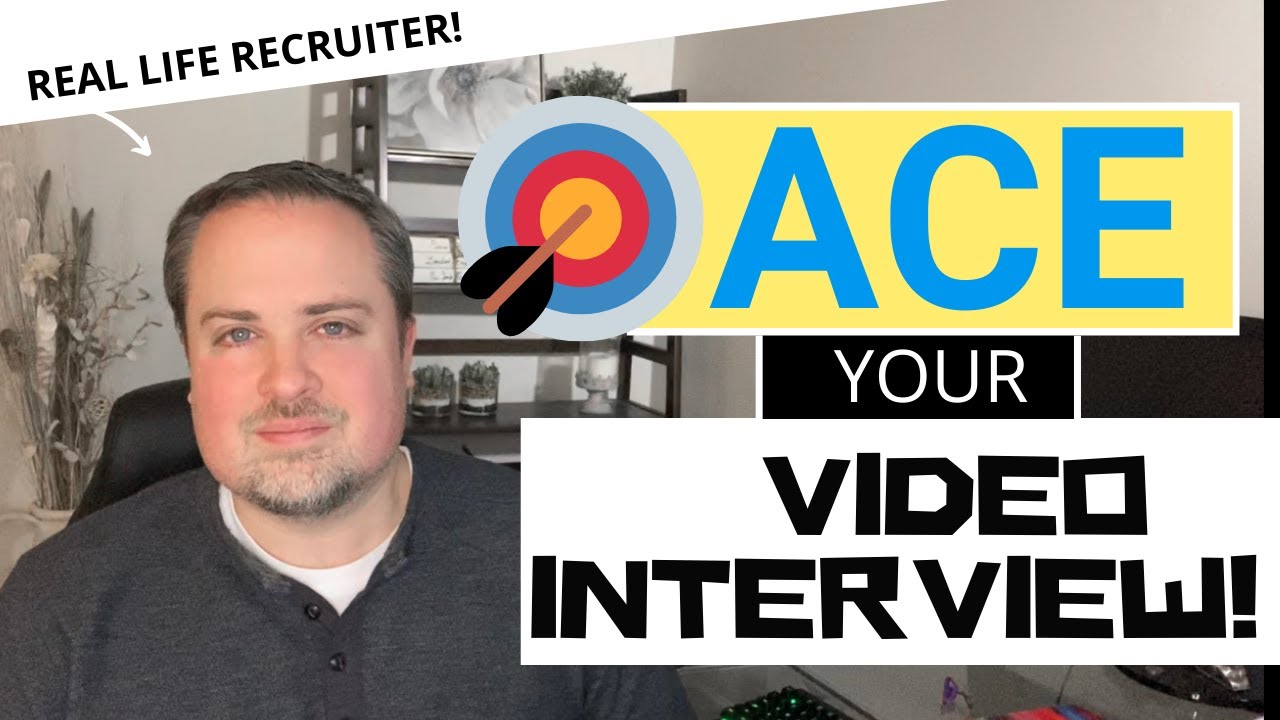 Video interview tips for job seekers - tips from a recruiter