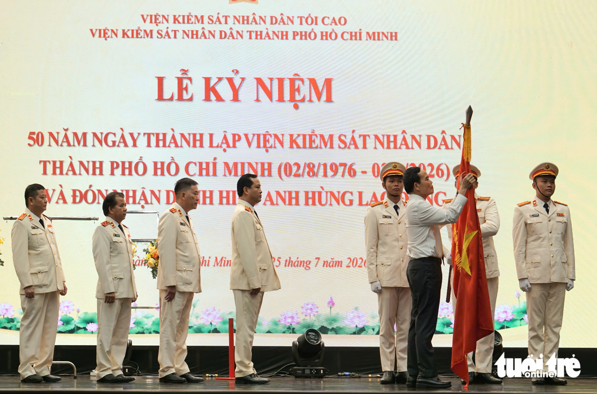 Viện kiểm sát nhân dân TP.HCM nhận danh hiệu Anh hùng Lao động, Huân chương Lao động hạng Nhất