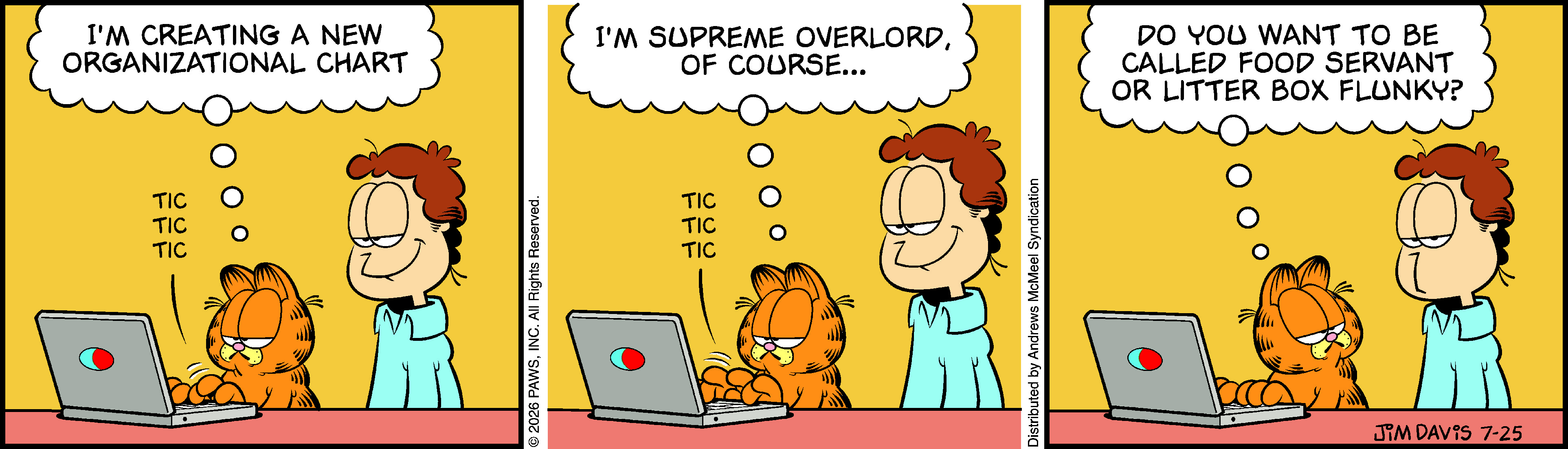 Garfield by Jim Davis