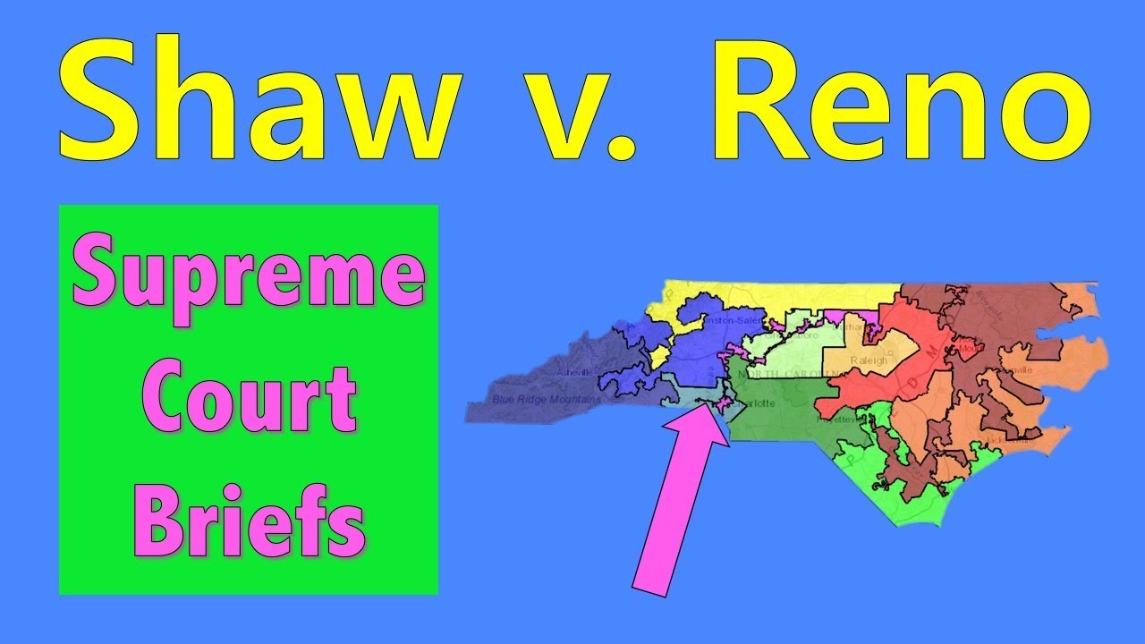 Is gerrymandering legal? | Shaw v. Reno