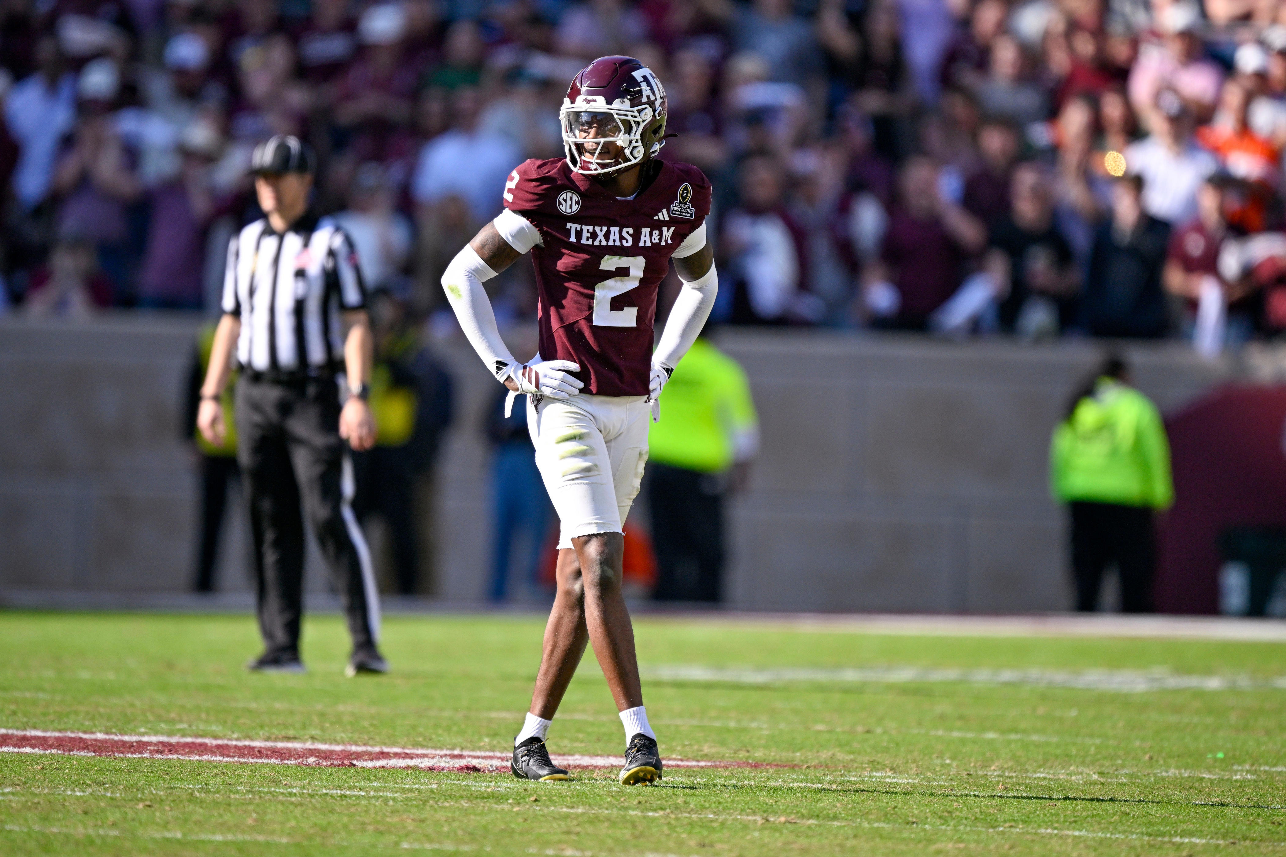 Texas A&M CB Dezz Ricks on facing Alabama QB Keelon Russell