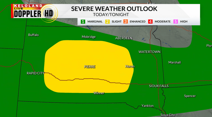 Live severe weather coverage; storms moving across KELOLAND