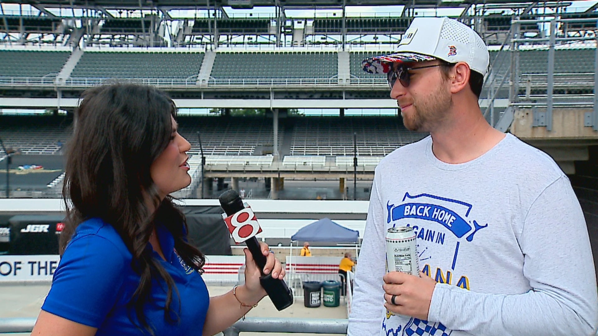 The true origin of kissing the bricks at Indianapolis Motor Speedway Kiss the bricks PKG