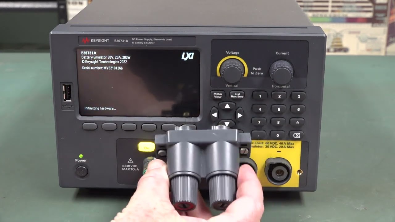 Unboxing the Keysight E36731A DC power supply, electronic load, and ...
