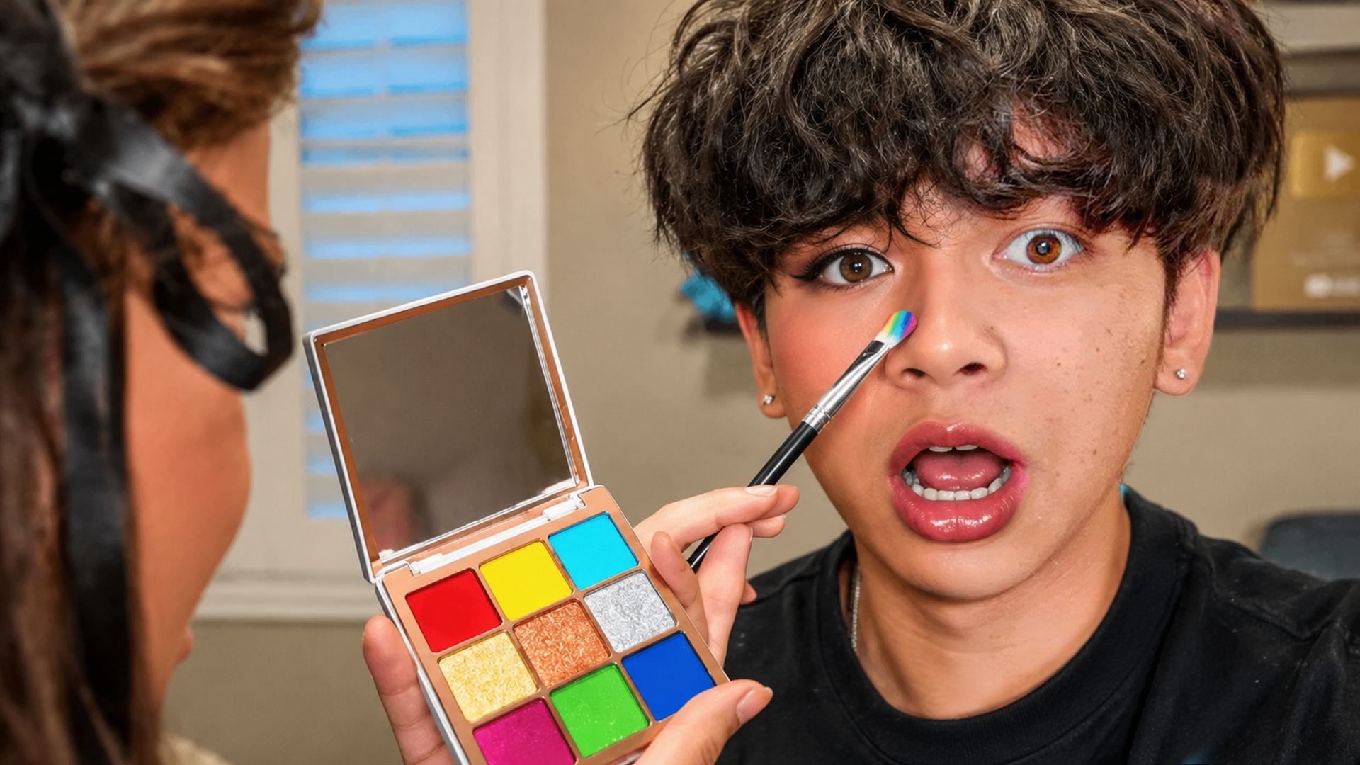 Watch my crush turn me glam!