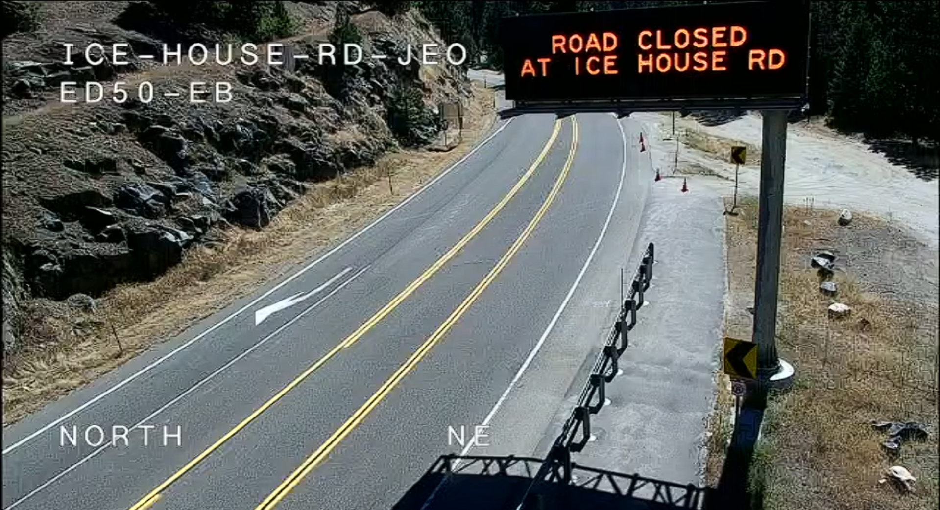 Highway 50 reopens after crash in El Dorado County