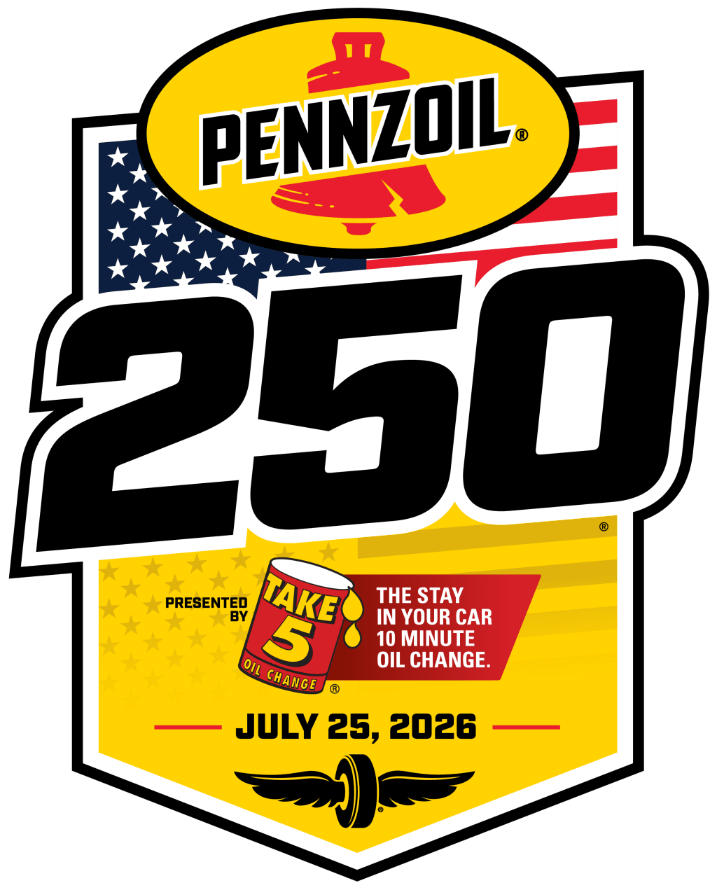 Pennzoil 250 presented by Take 5 Oil Change results from Indianapolis ...