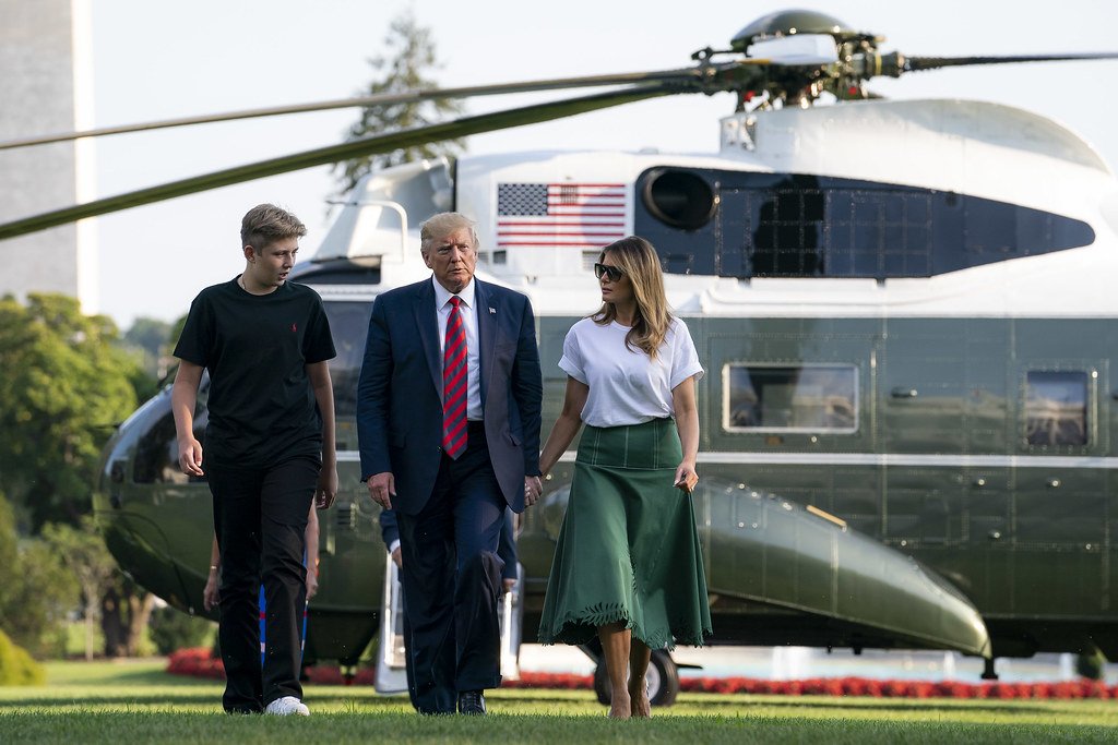Andrew Tate’s arrest deepens scrutiny on Trump’s youngest son Barron