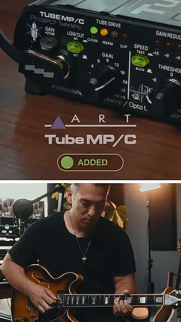 ART Tube MP/C: Side-by-side audio comparison