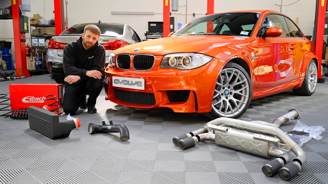 BMW 1M OEM plus upgrades refine performance without losing character
