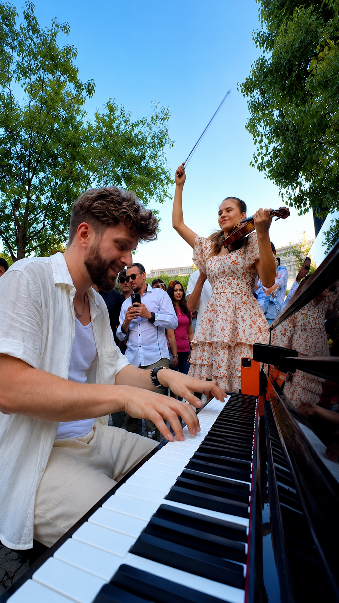 When piano met Karolina Protsenko's violin