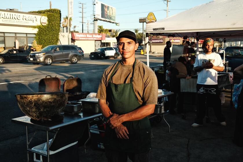 How a former Las Vegas casino chef built LA.'s viral new taco stand