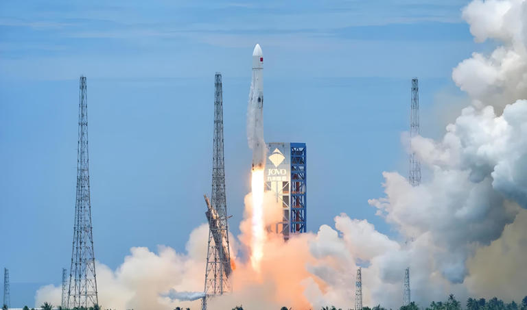 Long March 3B hit by lightning, delivers satellite: China's launch ...