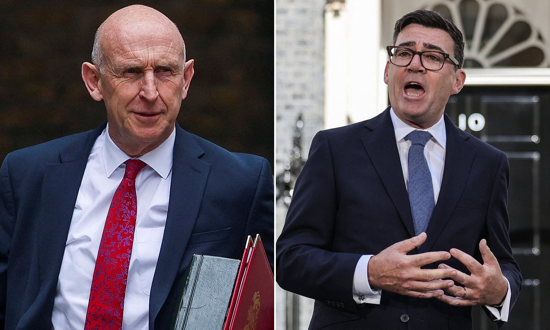 £96bn tax raid to pay for Burnham's big spree: Tories claim pledges will cost families £4,300 a year