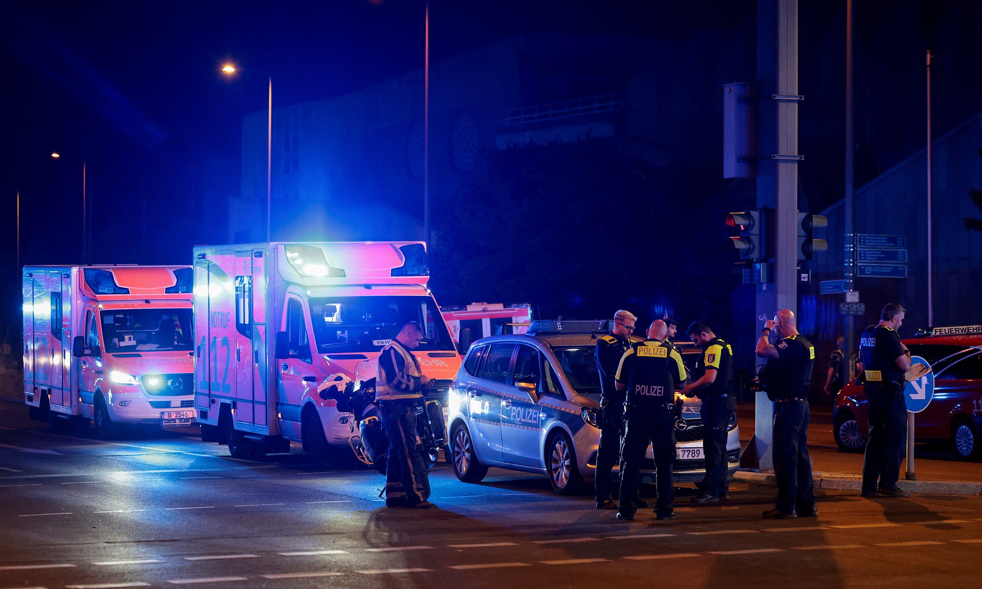 Driver ploughs into crowd during Pride parade in Germany's capital Berlin