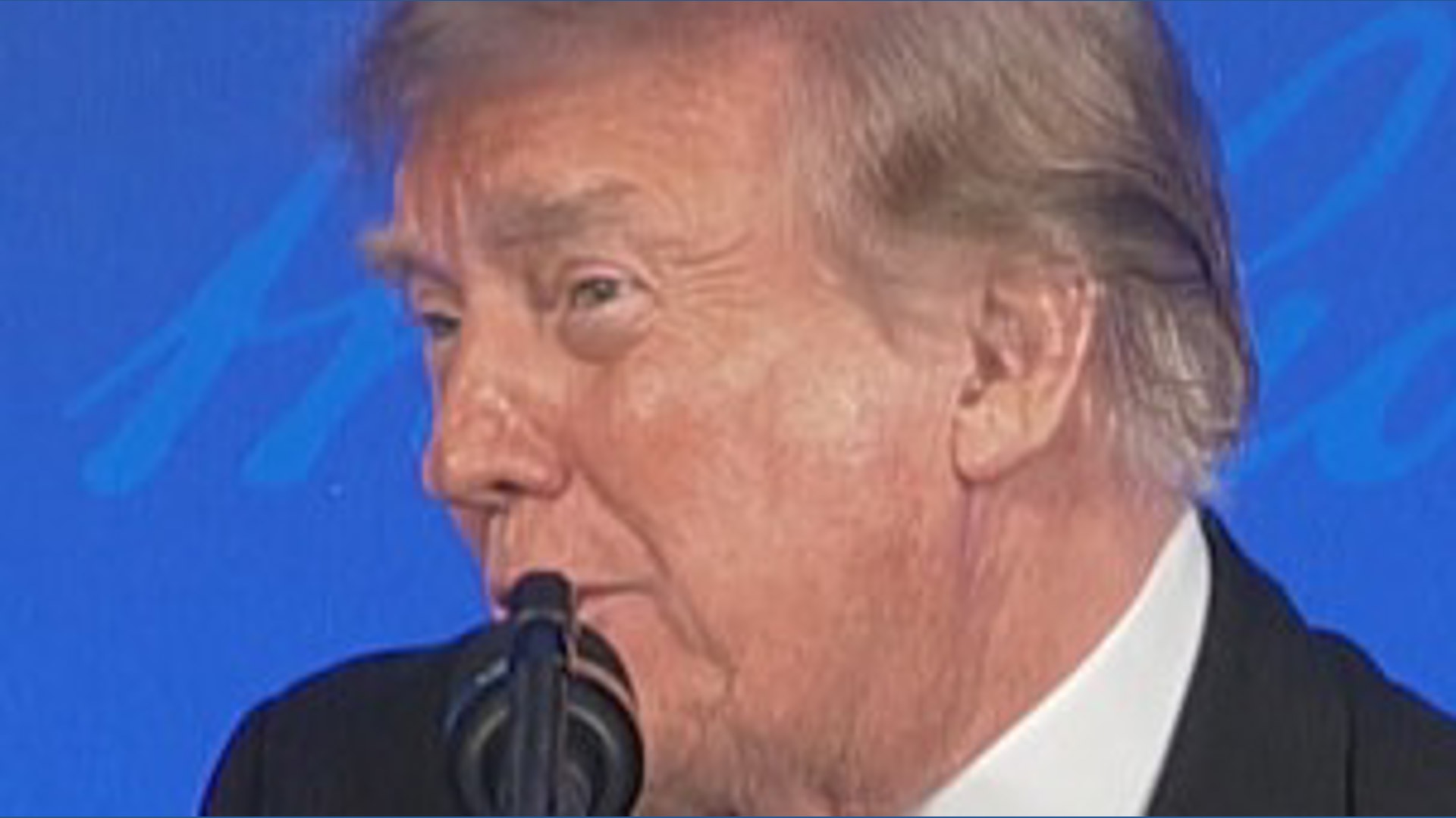 Mixed reaction to Trump's jokes