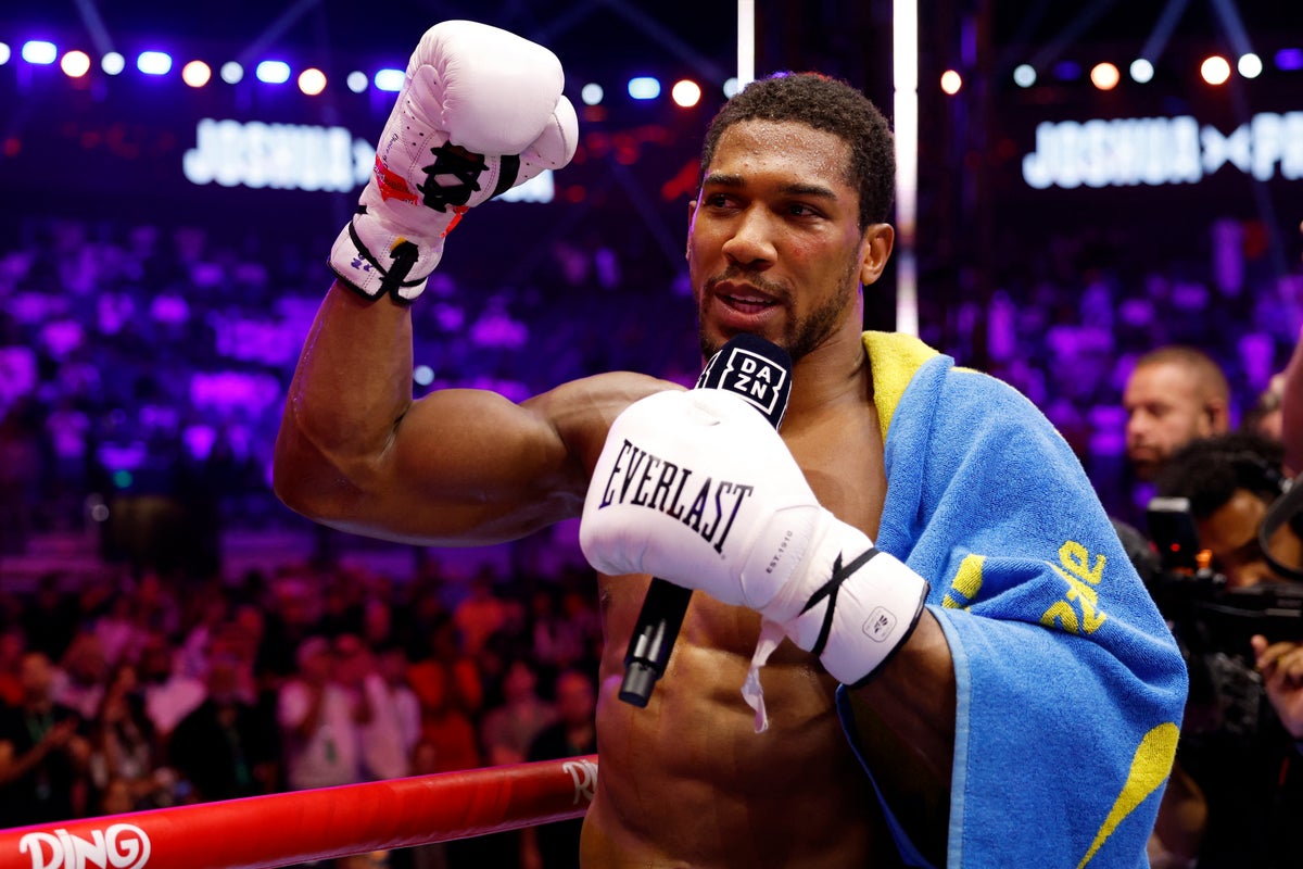 How emotional Joshua survived the chaos to set up Fury showdown