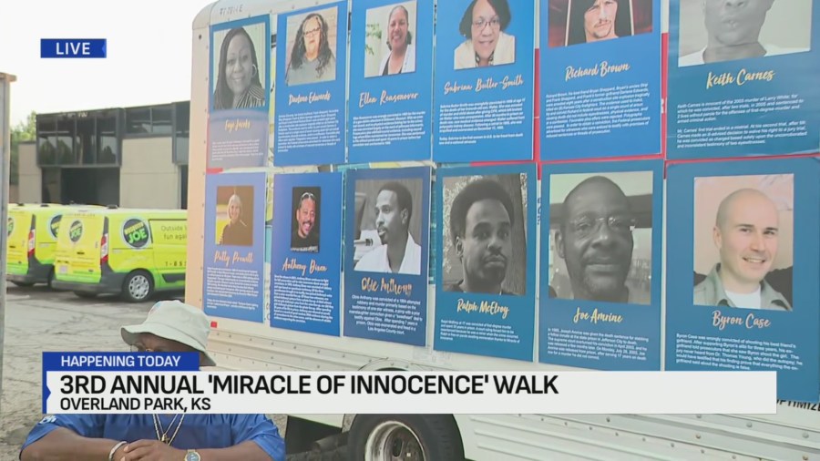 Overland Park non-profit holds annual walk for those wrongfully convicted