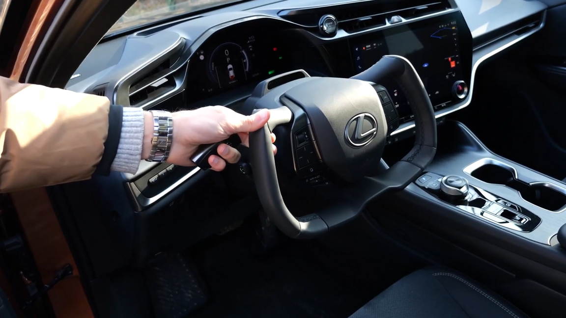Lexus RZ 450e shows a softer side of electric driving