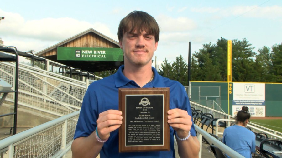 Blacksburg's Sam Szefc named Ray Bellamy Memorial Award POY
