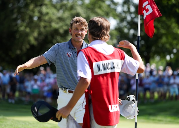 Lucky to be in the US junior, Noah Maclauchlan pulls off huge upset over Miles Russell to win title