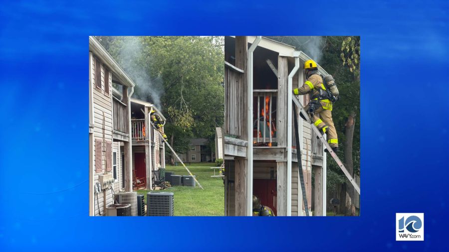 NFR: Crews prevent apartment fire from spreading on Longdale Drive