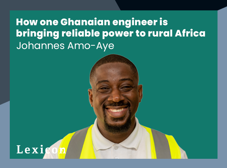 Johannes Amo-Aye: Turning childhood frustration into a clean energy innovation