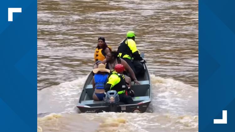 6 people rescued after being stranded on Chattahoochee River in Atlanta: AFR
