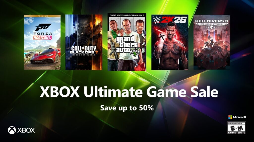 Xbox Ultimate Game Sale offers hit AAA titles at massive discounts
